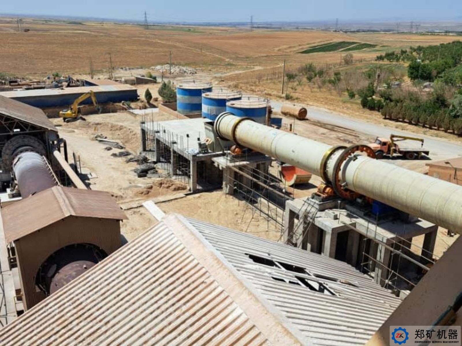 伊朗200tpd活性石灰煅烧设备