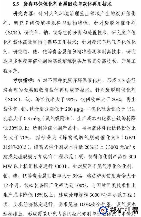 “固废资源化”2019年度国家重点研发、专项申报征求意见